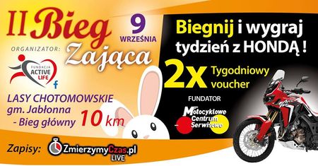 II Bieg Zająca - Chotomów 2017