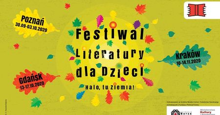 Festiwal Literatury dla Dzieci - Poznań, Kraków, Gdańsk