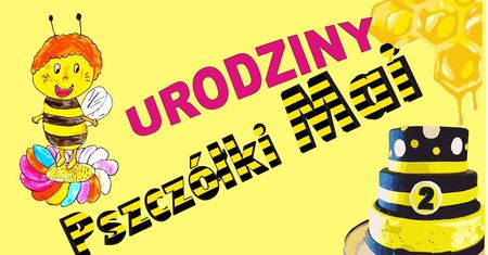 Urodziny Pszczółki Mai - zabawa plenerowa