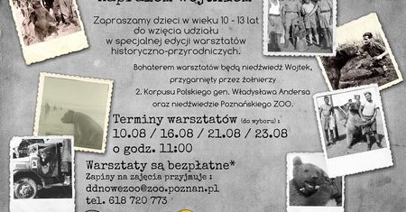 Warsztaty z kapralem Wojtkiem - Poznań ZOO