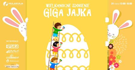 Wielkanocne zdobienie Giga Jajka w Hulakula