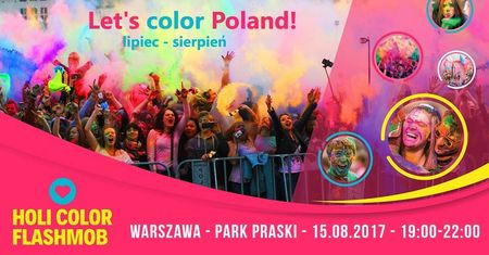 Taneczny festiwal kolorów - Holi Color Flashmob