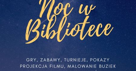 Noc w bibliotece - Książnica Kopernikańska