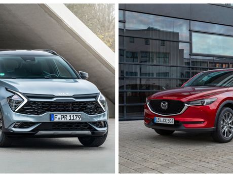 Kia Sportage 2022 vs Mazda CX-5 2022