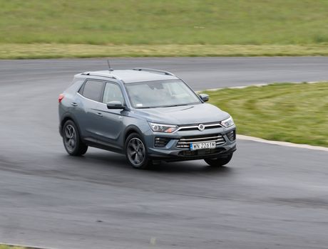 Ssangyong korando test jazdy