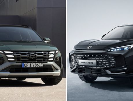 hyundai tucson mg hs phev porównanie