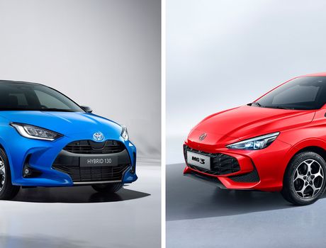 mg3 toyota yaris porównanie