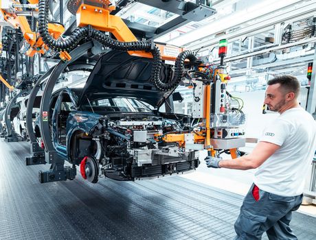 audi linia produkcyjna