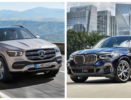 Mercedes GLE 2022 vs BMW X5 2022