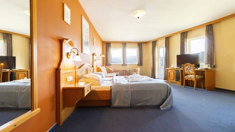 Apartament 4-osobowy z tarasem z panoramą z 1 pomieszczeniem sypialnianym