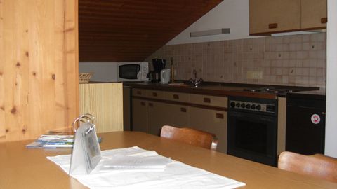 Apartament 10-osobowy na poddaszu z panoramą z 4 pomieszczeniami sypialnianymi