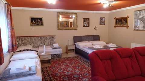 Apartament 4-osobowy Gold Komfort z 1 pomieszczeniem sypialnianym (możliwa dostawka)