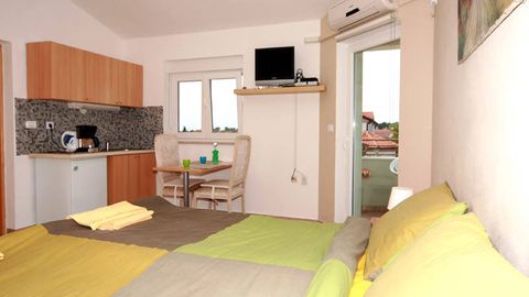 Apartament 2-osobowy Studio z widokiem na morze z 1 pomieszczeniem sypialnianym