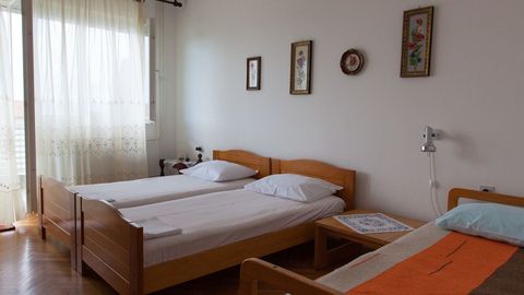 Apartament 4-osobowy Economy z widokiem na morze z 2 pomieszczeniami sypialnianymi (możliwa dostawka)
