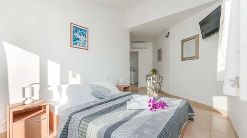 Apartament 2-osobowy Romantyczny z widokiem na morze z 1 pomieszczeniem sypialnianym