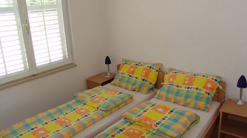Apartament 2-osobowy z widokiem na morze z 1 pomieszczeniem sypialnianym