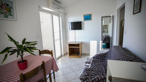 Apartament 2-osobowy z klimatyzacją z widokiem na morze z 1 pomieszczeniem sypialnianym A-11798-a