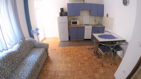 Apartament 3-osobowy z klimatyzacją z widokiem na morze z 1 pomieszczeniem sypialnianym A-4316-a