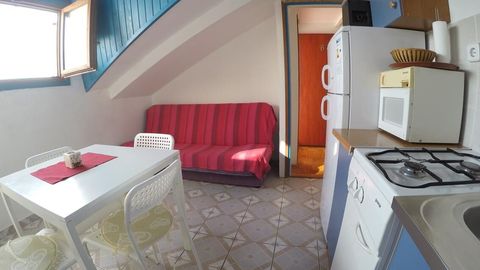 Apartament 2-osobowy z klimatyzacją z widokiem na morze z 1 pomieszczeniem sypialnianym A-4316-e