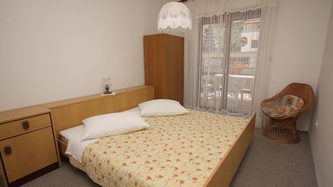 Apartament 2-osobowy z klimatyzacją z balkonem z 1 pomieszczeniem sypialnianym AS-5091-b