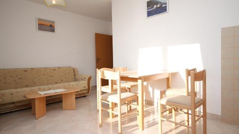 Apartament 5-osobowy z klimatyzacją z widokiem na morze z 2 pomieszczeniami sypialnianymi A-8507-b