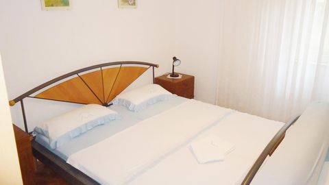 Apartament 7-osobowy z klimatyzacją z widokiem na morze z 2 pomieszczeniami sypialnianymi A-2992-a