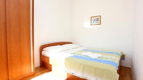 Apartament 3-osobowy z klimatyzacją z widokiem na morze z 1 pomieszczeniem sypialnianym A-10323-b