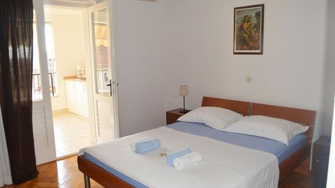 Apartament 5-osobowy z klimatyzacją z widokiem na morze z 2 pomieszczeniami sypialnianymi A-11361-b