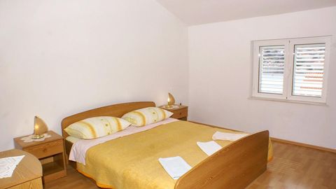 Apartament 3-osobowy z klimatyzacją z widokiem na morze z 1 pomieszczeniem sypialnianym A-4348-b
