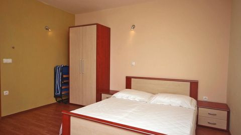 Apartament 3-osobowy z klimatyzacją z widokiem na morze z 1 pomieszczeniem sypialnianym AS-4852-a
