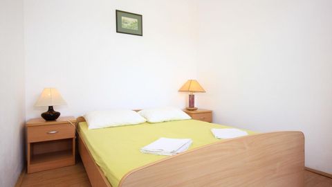Apartament 4-osobowy z klimatyzacją z widokiem na morze z 2 pomieszczeniami sypialnianymi A-10083-c