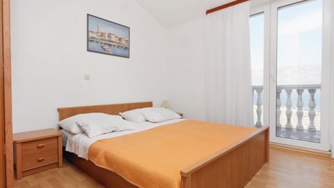Apartament 2-osobowy z klimatyzacją z widokiem na morze z 1 pomieszczeniem sypialnianym AS-5766-c