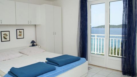 Apartament 4-osobowy z klimatyzacją z widokiem na morze z 2 pomieszczeniami sypialnianymi A-4542-b