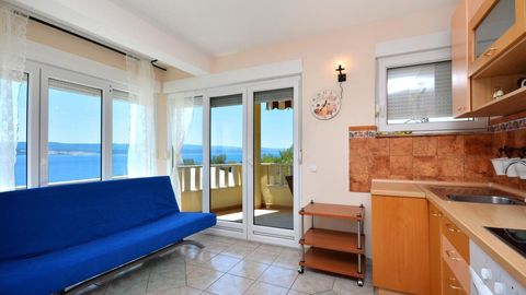 Apartament 4-osobowy z klimatyzacją z widokiem na morze z 1 pomieszczeniem sypialnianym A-13226-b