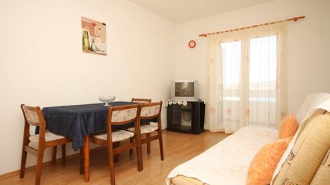 Apartament 4-osobowy z klimatyzacją z widokiem na morze z 1 pomieszczeniem sypialnianym A-8361-b