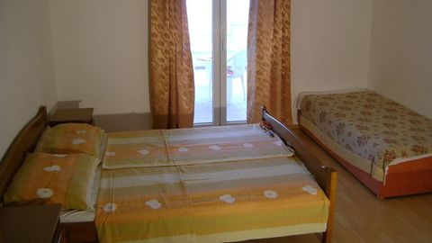 Apartament 2-osobowy z klimatyzacją z widokiem na morze z 1 pomieszczeniem sypialnianym AS-12906-a
