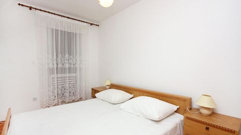 Apartament 5-osobowy z klimatyzacją z widokiem na morze z 2 pomieszczeniami sypialnianymi A-4933-b