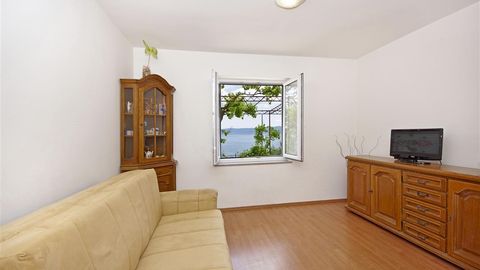 Apartament 4-osobowy z klimatyzacją z widokiem na morze z 1 pomieszczeniem sypialnianym A-7575-b