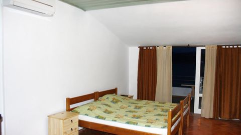 Apartament 4-osobowy z klimatyzacją z widokiem na morze z 1 pomieszczeniem sypialnianym AS-6528-a