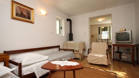 Apartament 4-osobowy z klimatyzacją z widokiem na morze z 1 pomieszczeniem sypialnianym A-6901-a