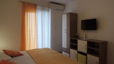 Apartament 2-osobowy z klimatyzacją z balkonem z 1 pomieszczeniem sypialnianym AS-4149-c