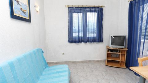 Apartament 4-osobowy z klimatyzacją z widokiem na morze z 1 pomieszczeniem sypialnianym A-10138-d