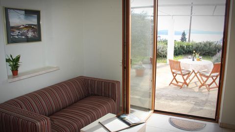 Apartament 4-osobowy z klimatyzacją z widokiem na morze z 2 pomieszczeniami sypialnianymi A-12353-a