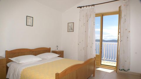 Apartament 3-osobowy z klimatyzacją z widokiem na morze z 1 pomieszczeniem sypialnianym A-2750-a