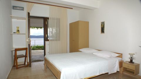 Apartament 2-osobowy z klimatyzacją z widokiem na morze z 1 pomieszczeniem sypialnianym AS-2750-a