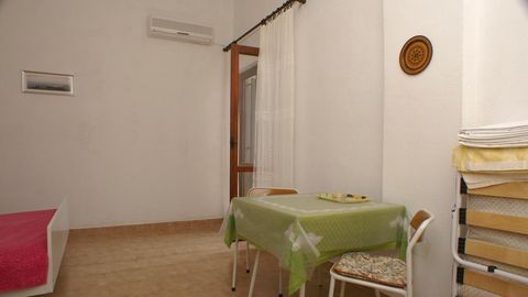 Apartament 2-osobowy z klimatyzacją z widokiem na morze z 1 pomieszczeniem sypialnianym AS-2750-c