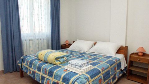 Apartament 4-osobowy z klimatyzacją z widokiem na morze z 1 pomieszczeniem sypialnianym A-3007-d