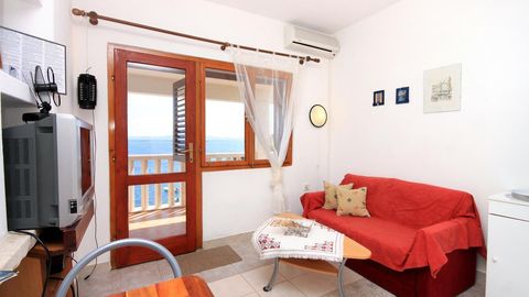 Apartament 2-osobowy z klimatyzacją z widokiem na morze z 1 pomieszczeniem sypialnianym A-9229-a