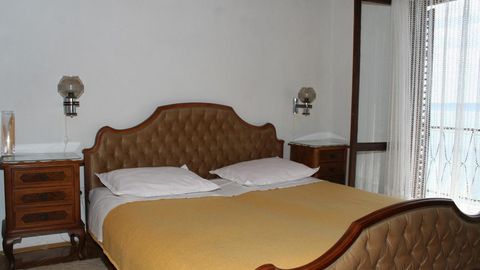 Apartament 3-osobowy z klimatyzacją z widokiem na morze z 1 pomieszczeniem sypialnianym AS-2614-a