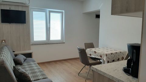 Apartament 3-osobowy z klimatyzacją na piętrze z 2 pomieszczeniami sypialnianymi